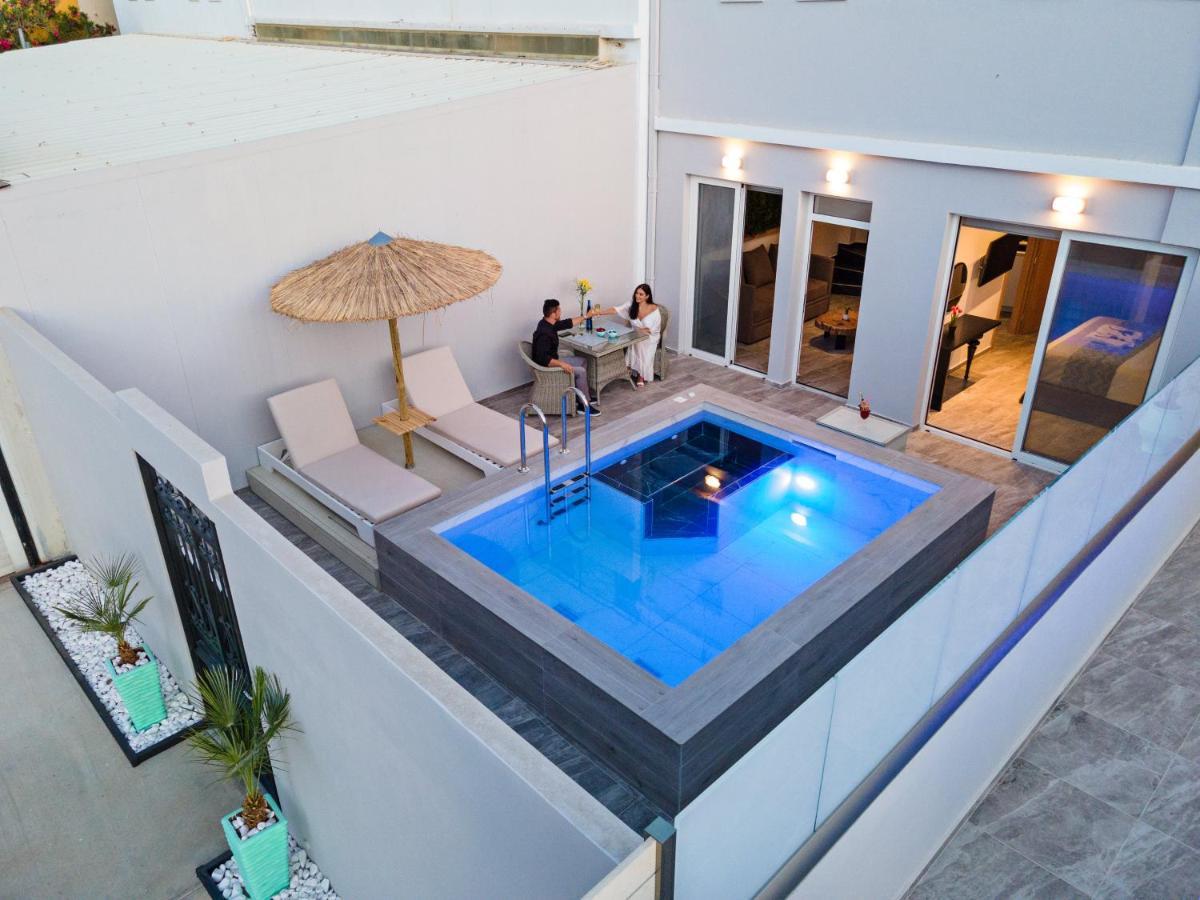 Delfina Boutique Hotel Paralia Kourna Eksteriør bilde