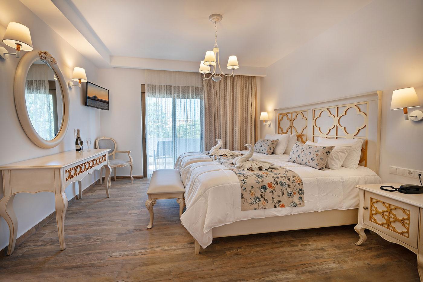 Delfina Boutique Hotel Paralia Kourna Eksteriør bilde