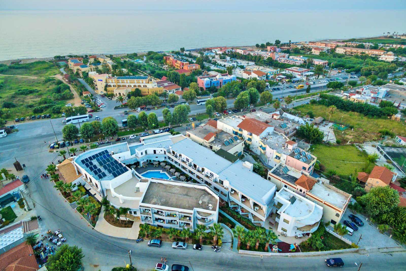 Delfina Boutique Hotel Paralia Kourna Eksteriør bilde